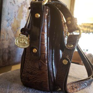 BRAHMIN Medium Brown Shoulder Handbag